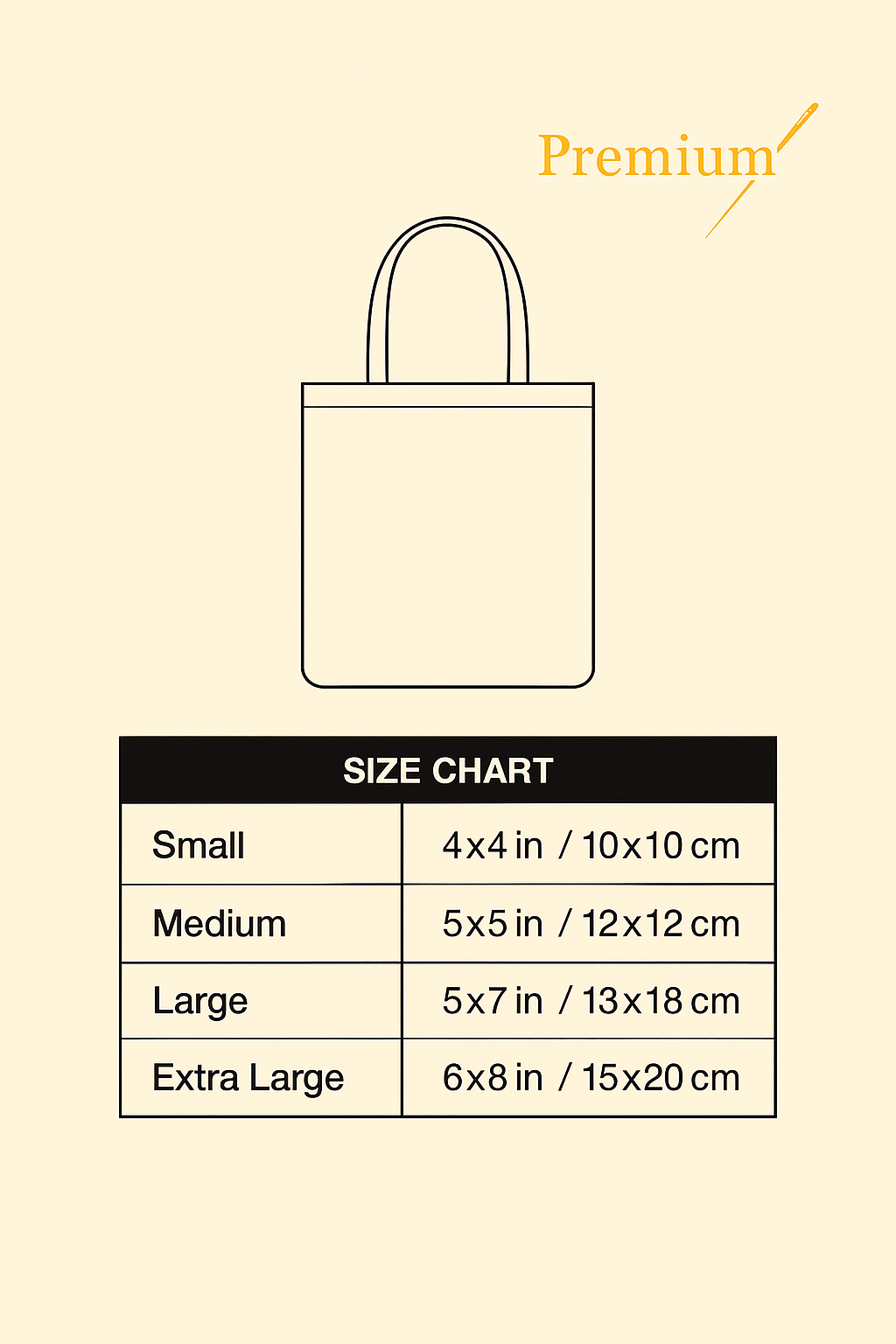 Coffee a Day Keeps the Grumpy Away – Premium Embroidered Tote Bag