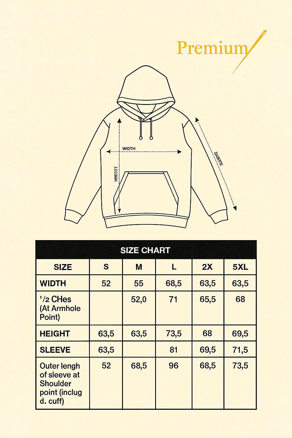 Pure & Raw – Premium Embroidered Hoodie
