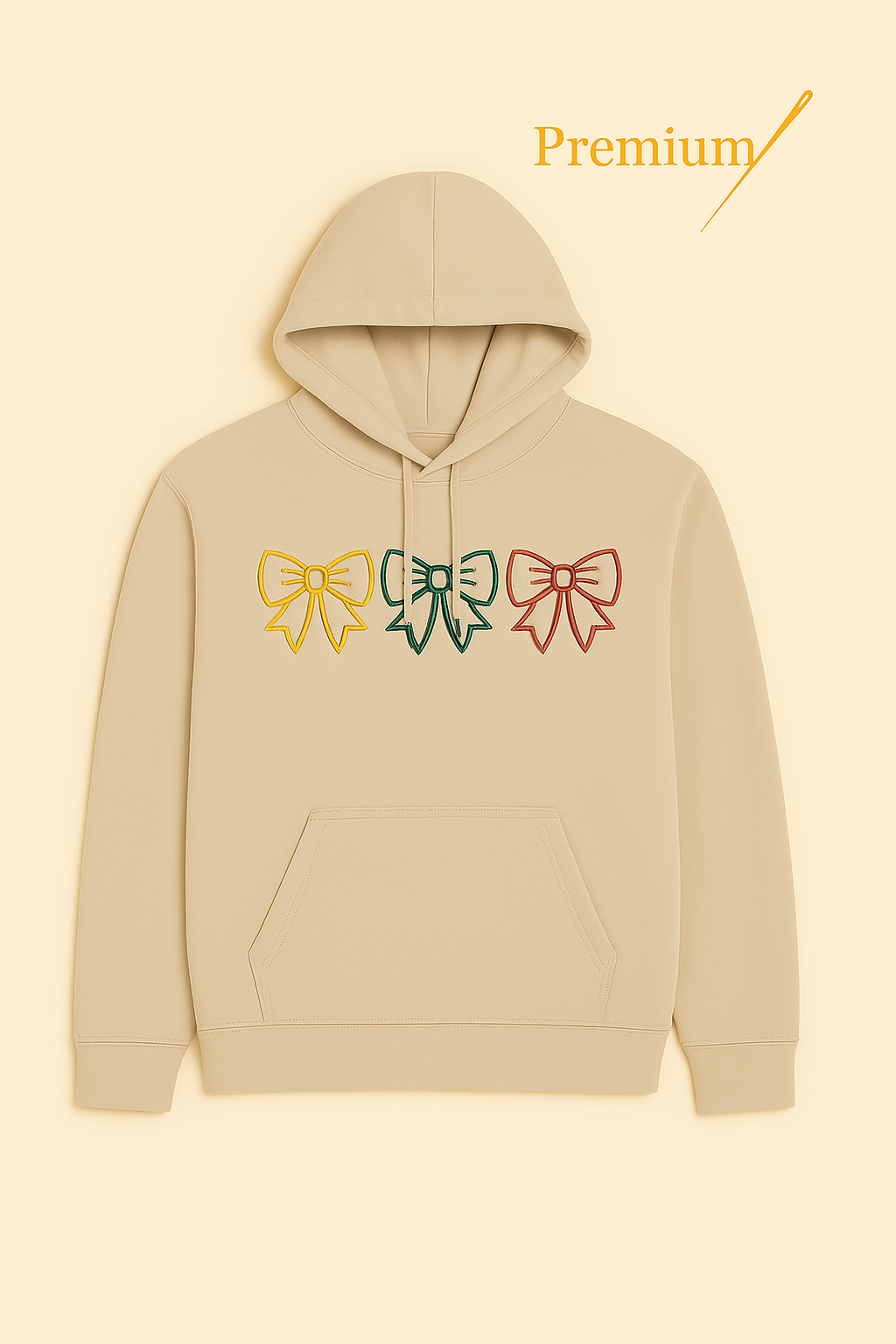 3 Bows – Limited Edition Premium Embroidered Hoodie
