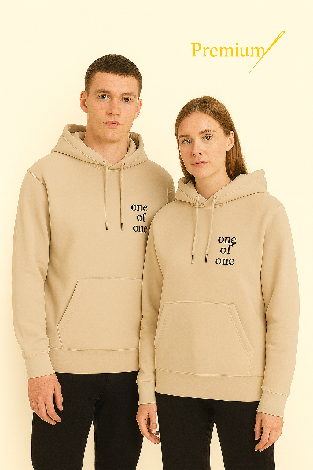 One of One – Premium Embroidered Hoodie