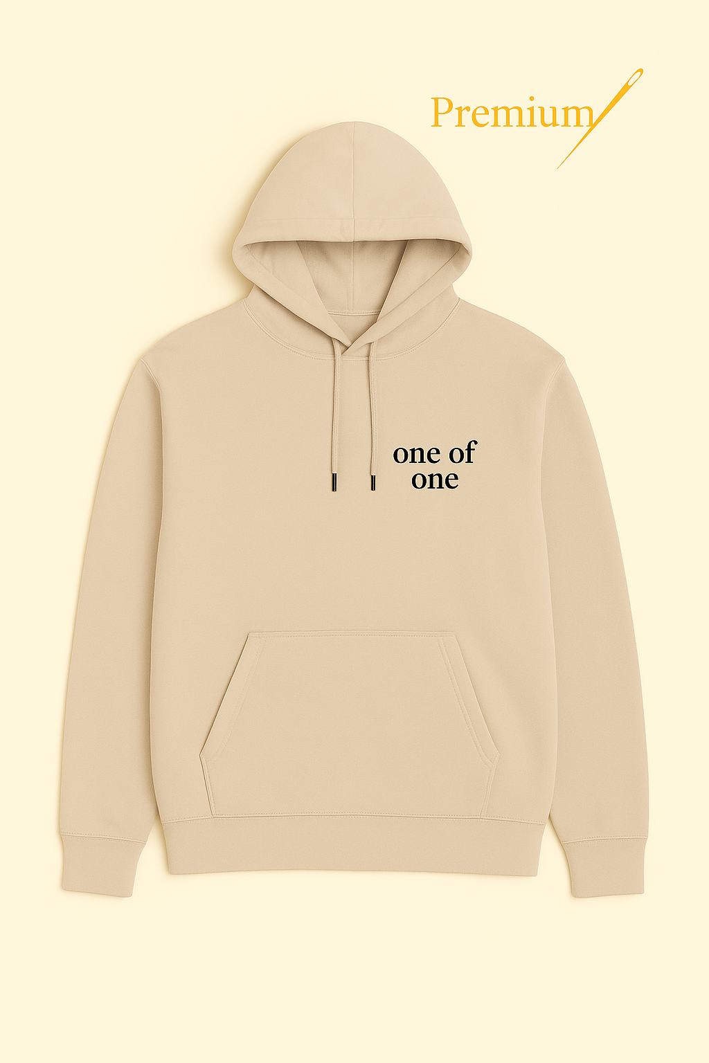 One of One – Premium Embroidered Hoodie