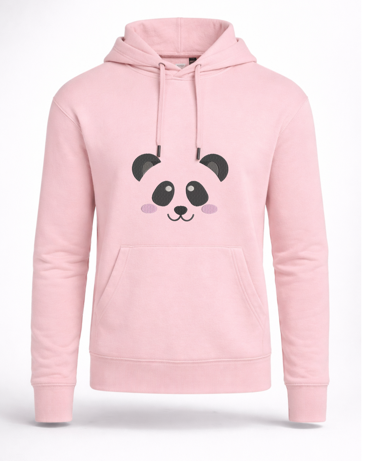 Embroidered Hoodie – Cute Panda Design