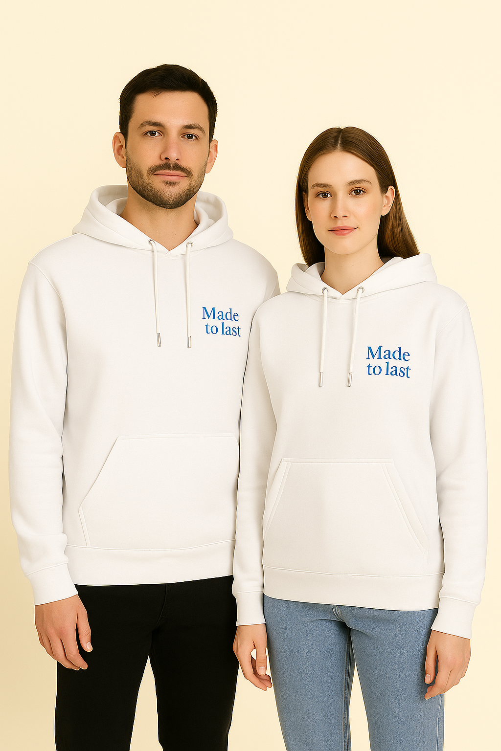 Made to Last – Premium Embroidered Hoodie
